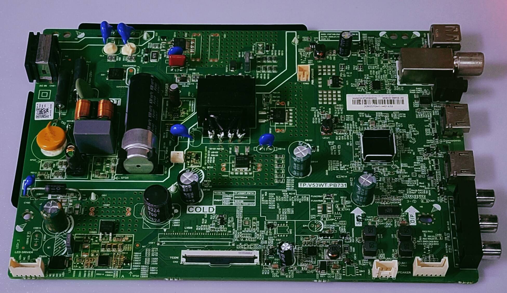 SAMSUNG LED TV MOTHER BOARD MODEL NUMBER UA32T4050ARXXL image 4