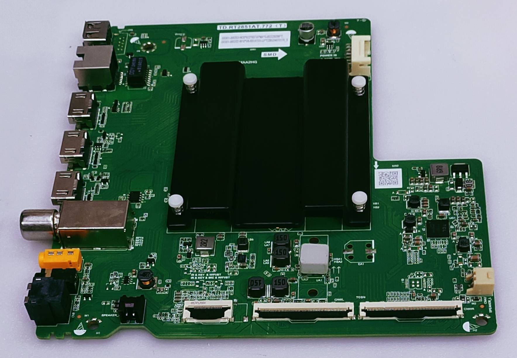 TCL / IFFLACON 4K 43V6B GOOGLE LED TV NEW MOTHER BOARD TD.RT2851AT.772 (T) image 5