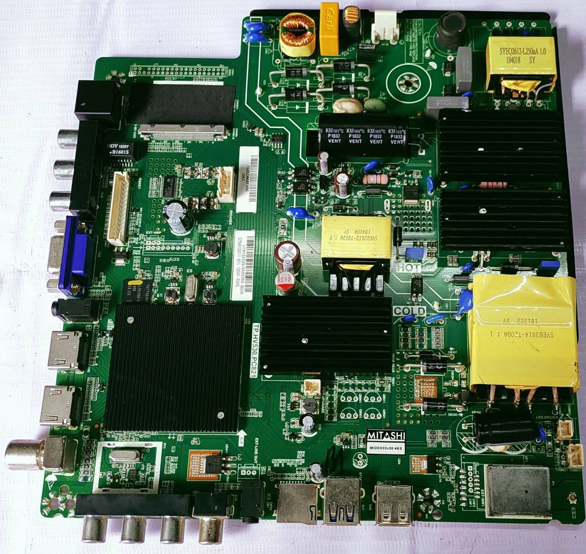 Universal TP.HV530.PC821 4K Android Mother Board, Led Board, Main Board, #wb40 image 4