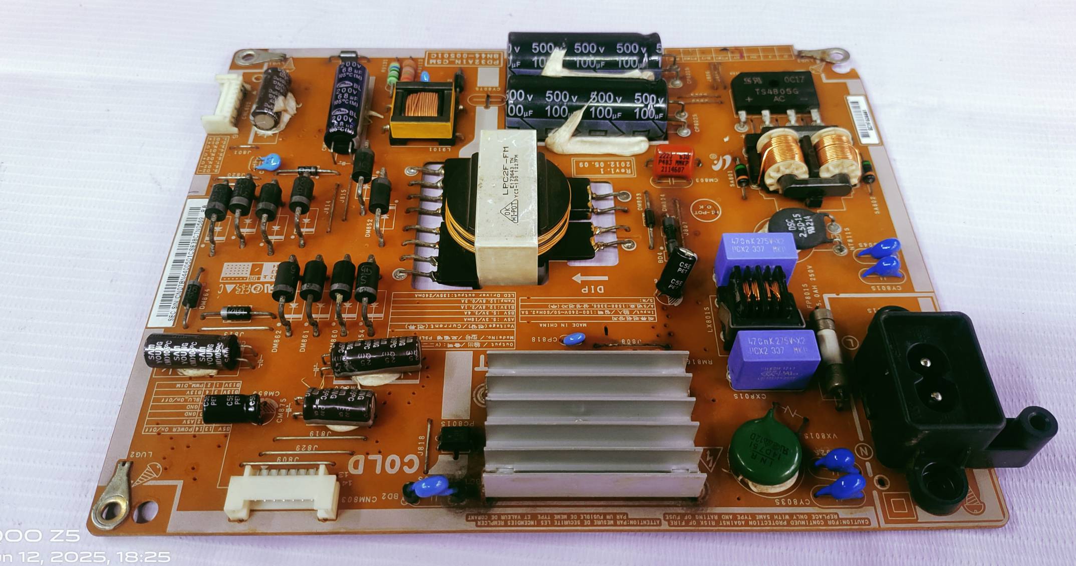 Samsung UA32F4100power Supply Board,Smps Board #Wb20 image 2