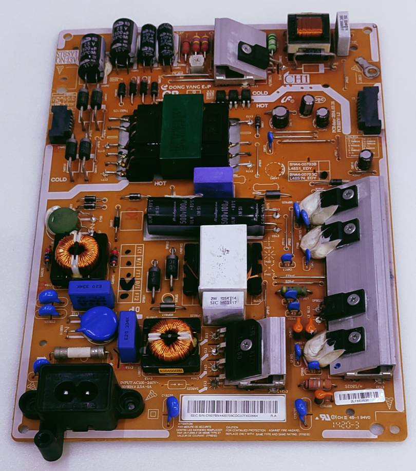 SAMSUNG UA40H5570AUXL LED TV POWER SUPPLY BOARD  image 5