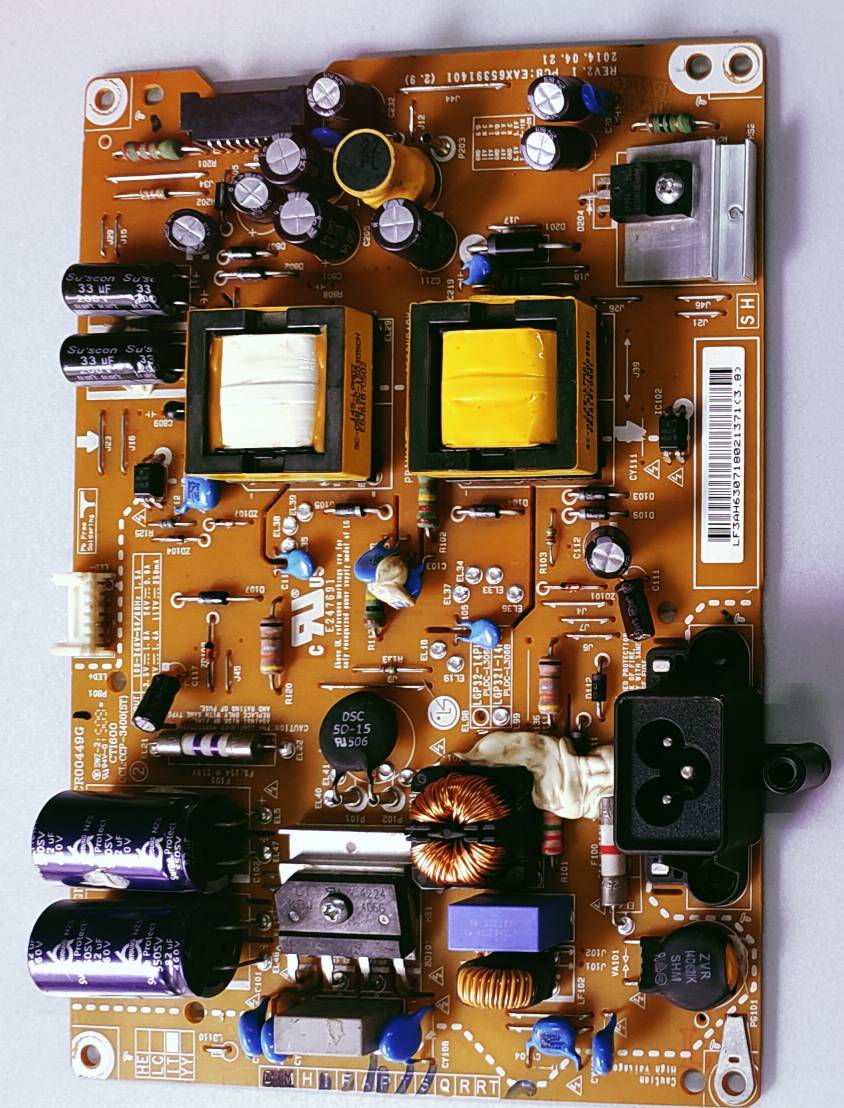 LG LED TV 32LB620B-TA Power Supply Board, LG LED TV 32LB620B-TA Smps Board, LG LED TV 32LB620B-TA Power Supply PCB Board, #wb48 image 5