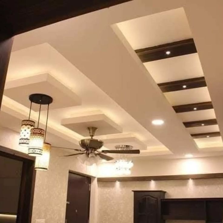 Custom Gypsum False Ceiling Designs for Living Spaces image 2