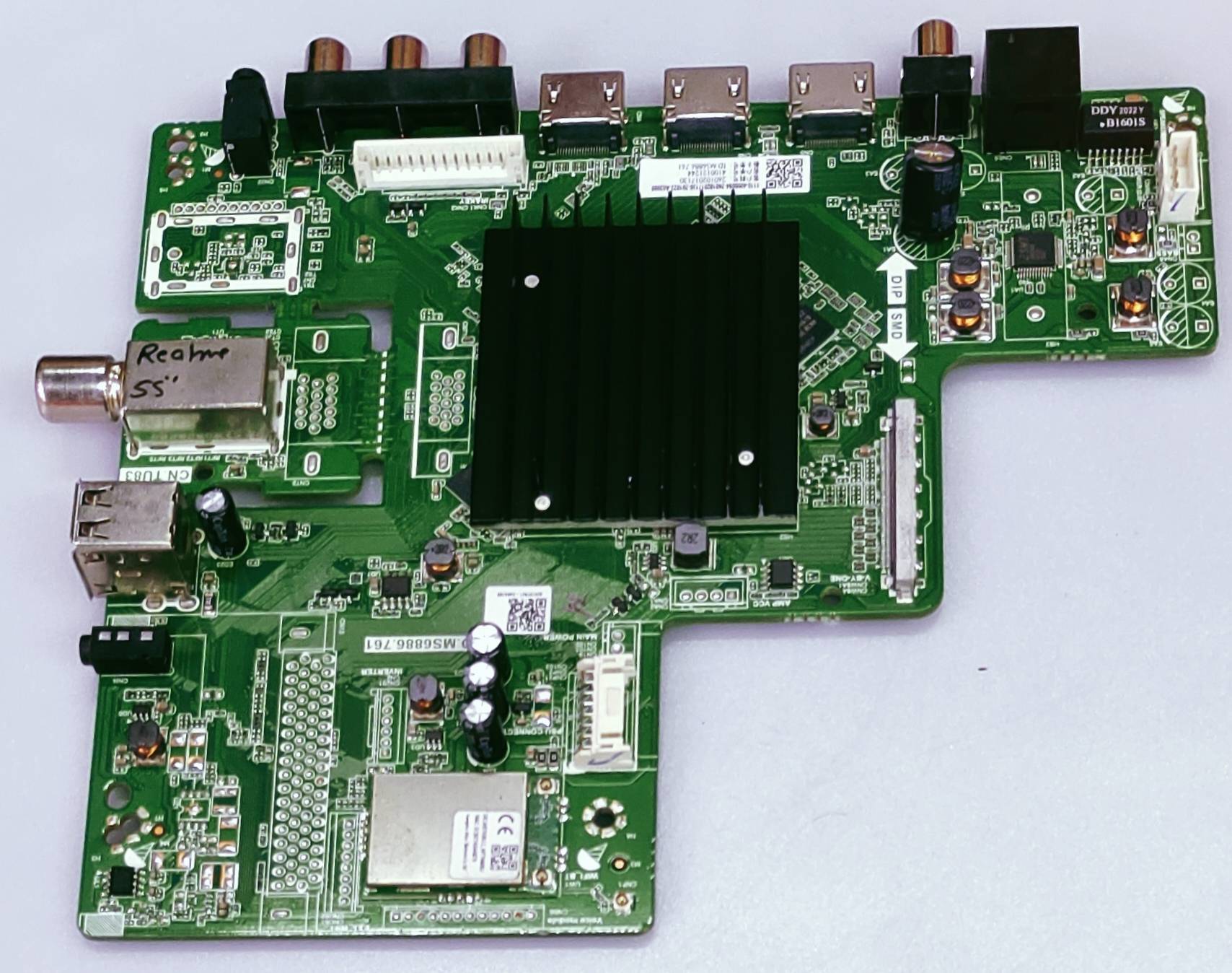 REALMI QLED TV ANDROID MOTHER BOARD MODEL NUMBER RMV200155QLEDTV image 2