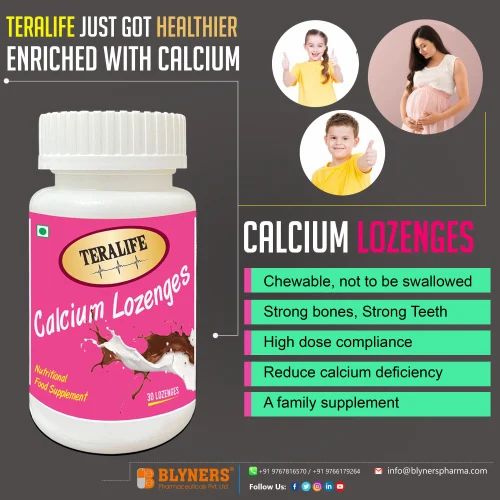 TERALIFE CALCIUM LOZENGES image 3