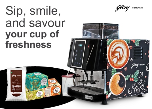 Godrej Contento Bean to Cup Coffee Machine on Rent image 2