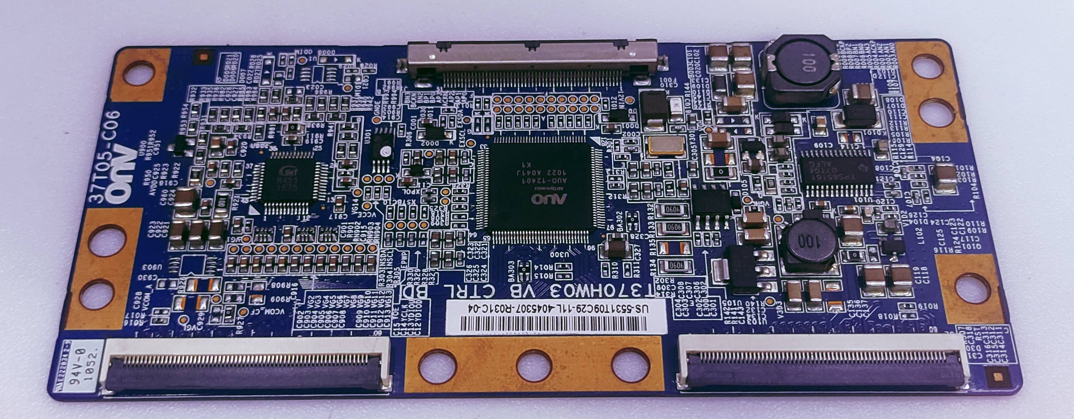 AUO T370HW03 VB LED TV TCON PATR NO. US-5531T09C29-11L image 2