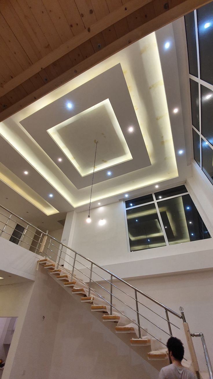 Stylish Gypsum Ceiling Installation image 3