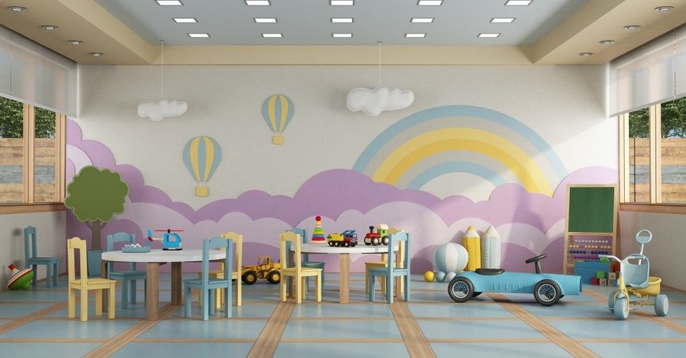 Playschool Interior Design That Combines Fun and Safety image 4