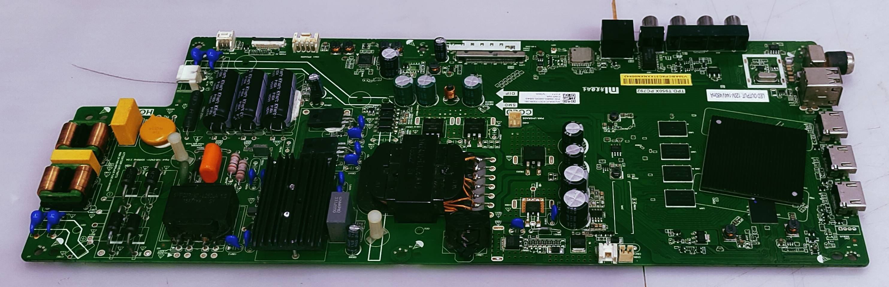 MI FHD LED TV Android Mother Board Model Number L49M5-AN Board Number TPD.T950X.PC792 image 4