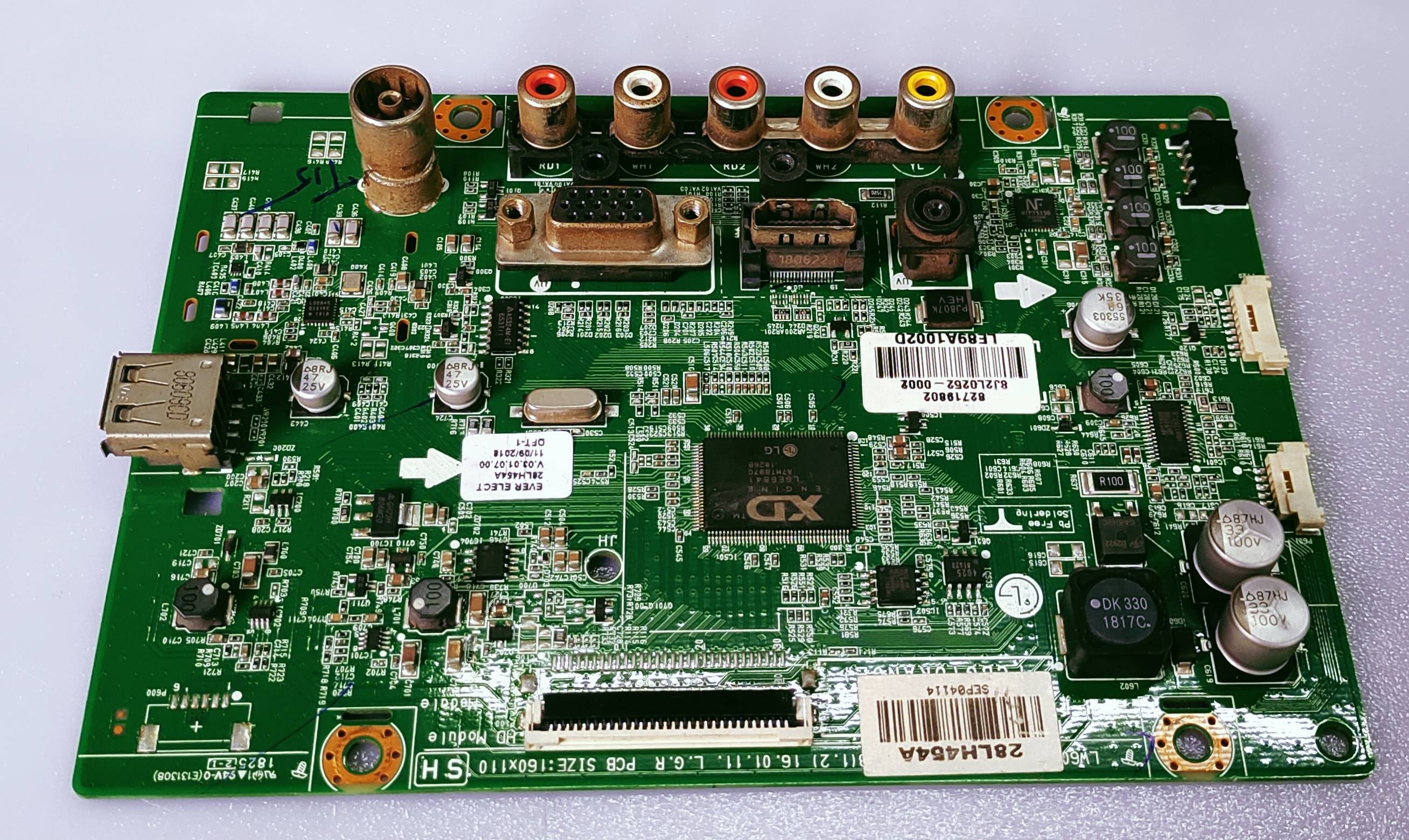 LG Android LED TV 28LH454A Mother Board, LG Android LED TV 28LH454A Main Board,LG Android LED TV 28LH454A Main PCB Board, image 6