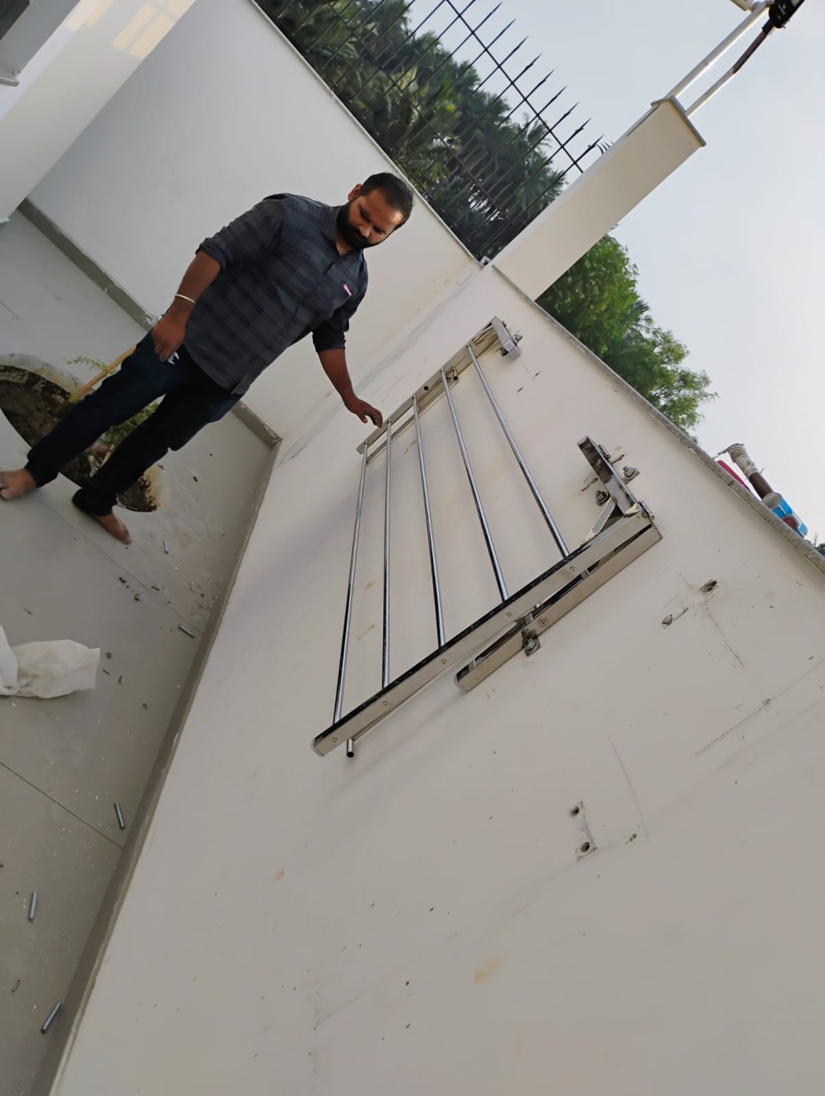 SS Cloth Drying Ceiling Hanger In Coimbatore image 2