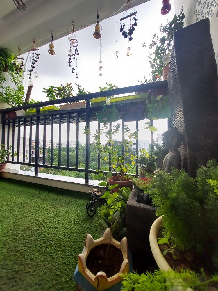 Modern Balcony Garden Design & Installation in Chennai image 3