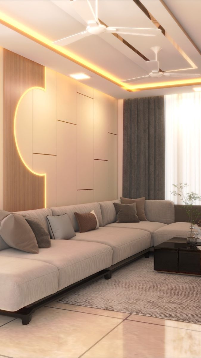 Vox Wall Panel Designs for Living Room in Chennai image 2