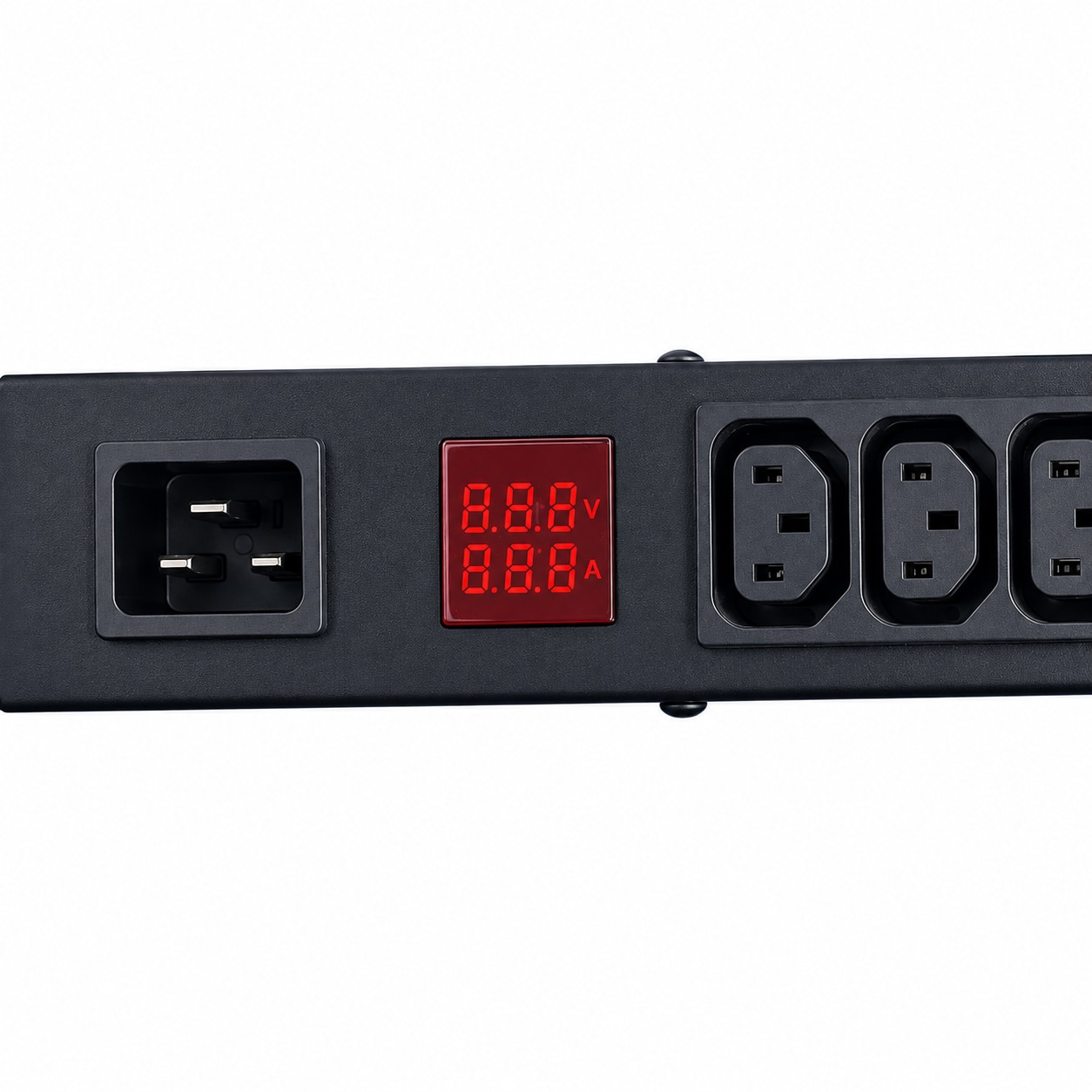 IEC C13 12 SOCKET PDU WITH C20 INLET image 2