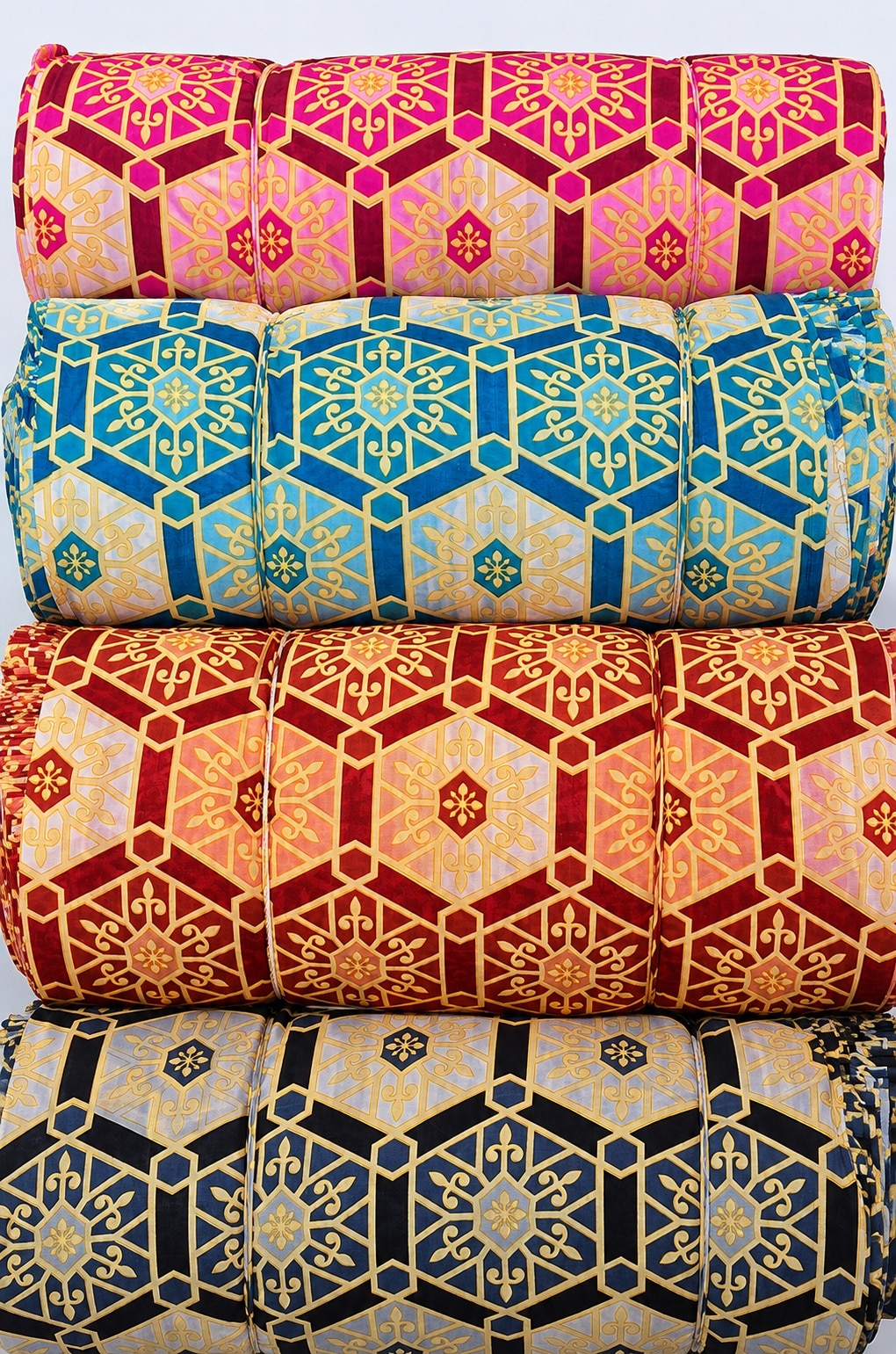 Velvet Knitting Print Tent Fabric image 2