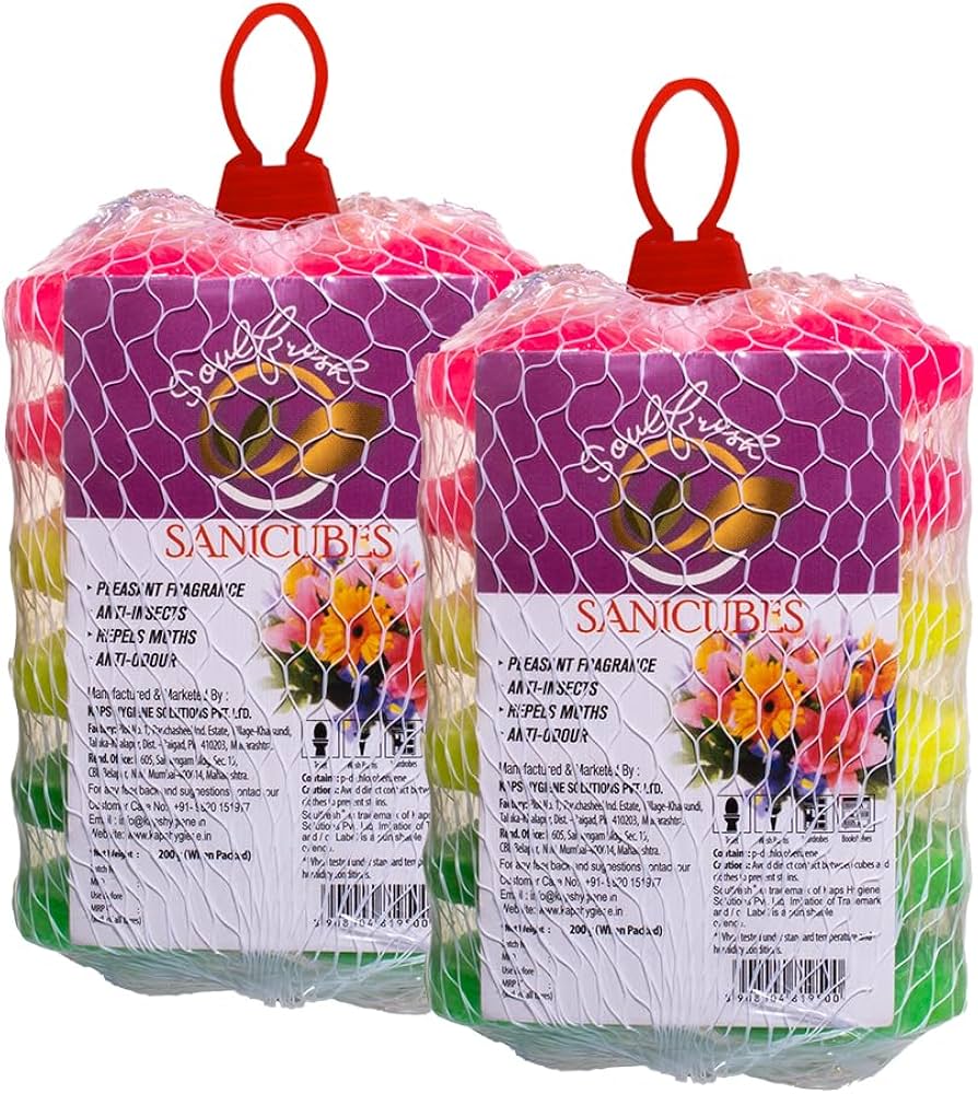 Colour Goli Sani Urinal Cube 400 Gm – Long-Lasting Urinal Freshness image 2
