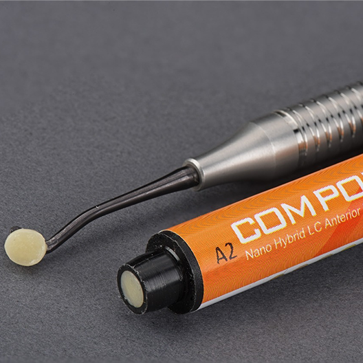 Compomax Nano Hybrid LC Shade A1 Anterior – Posterior Composite image 2