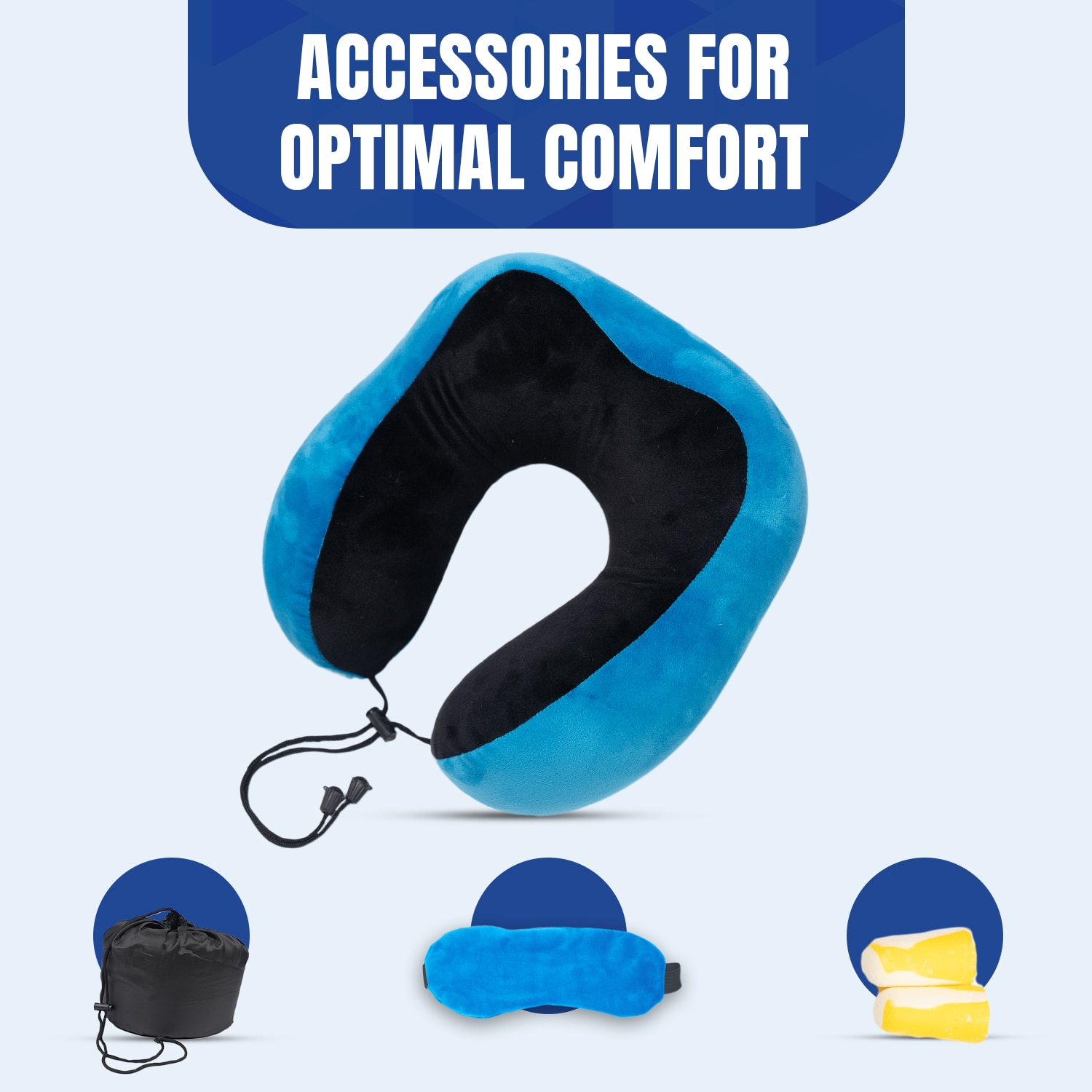 Pillow Tree Memory Foam ContourTravel Neck Pillow – Ergonomic Comfort for Every Journey image 4