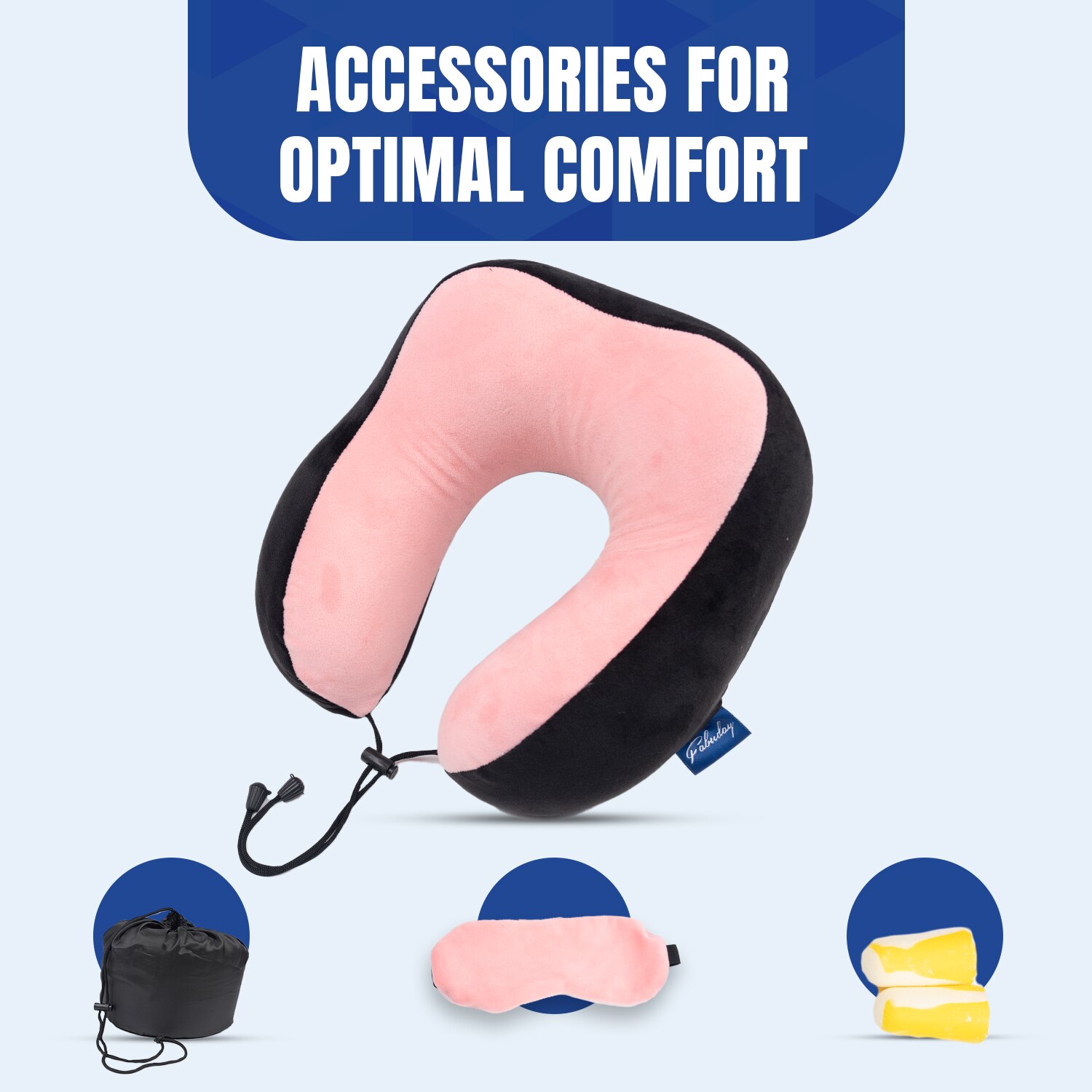 Pillow Tree Memory Foam ContourTravel Neck Pillow – Ergonomic Comfort for Every Journey image 4