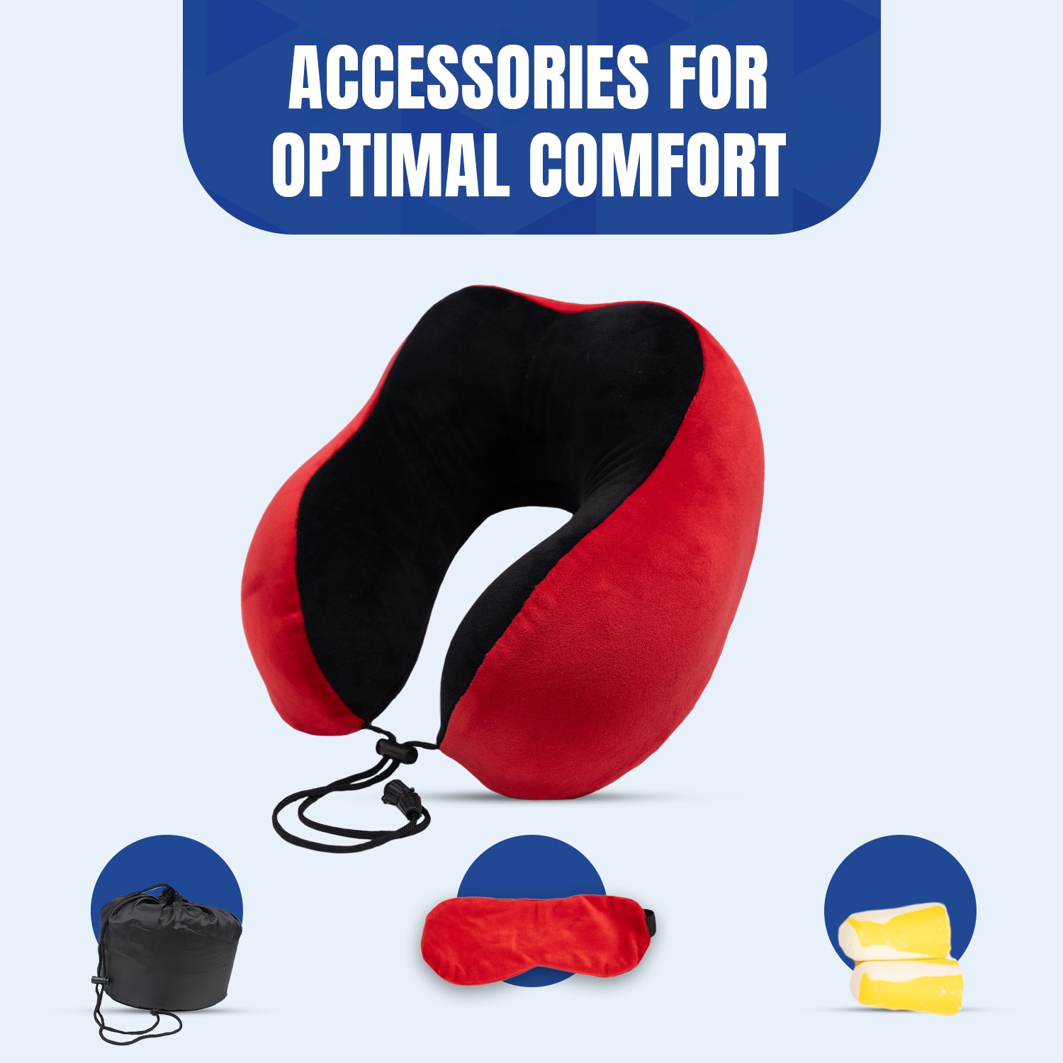 Pillow Tree Memory Foam Travel Neck Pillow – Ergonomic Comfort for Every Journey image 4