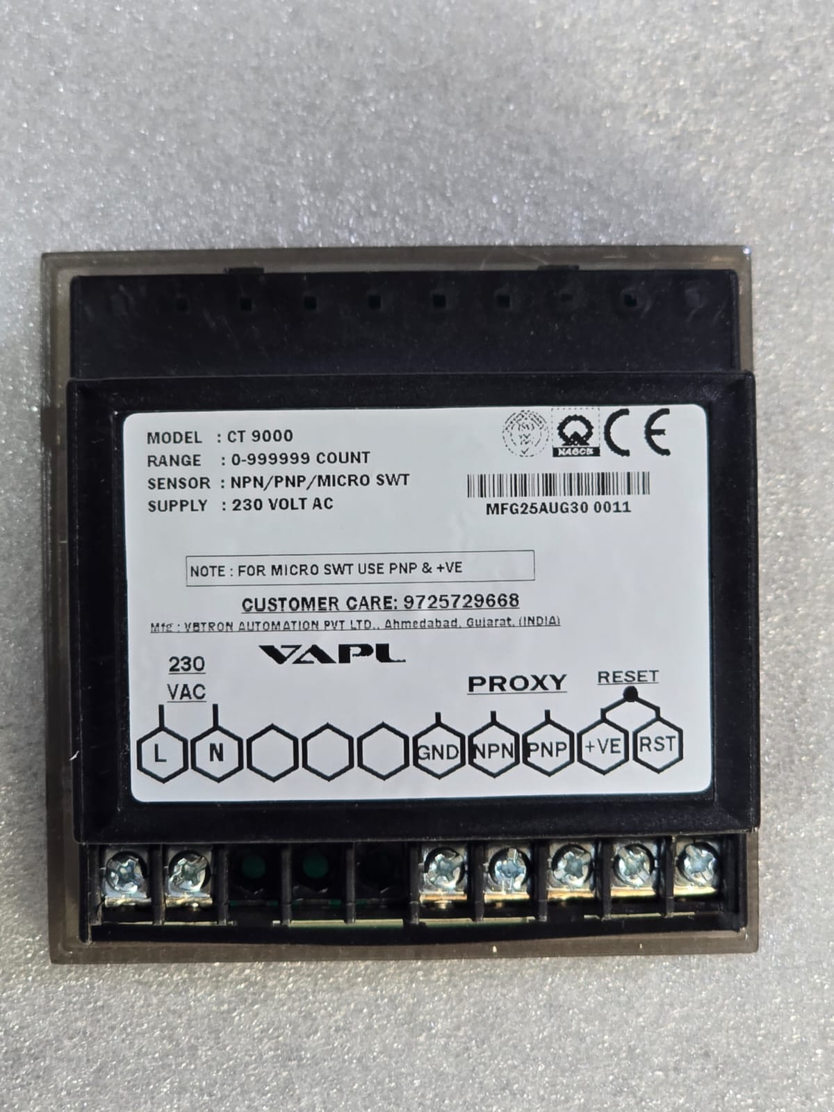 CT 9000 VENEX Digital Count Totalizer image 4