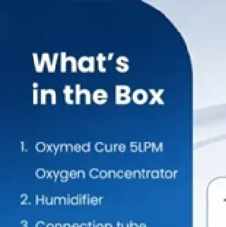 Oxymed Cure 5 LPM Oxygen Concentrator (2026 Launch) image 6