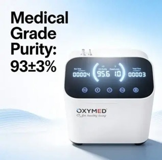 Oxymed Cure 5 LPM Oxygen Concentrator (2026 Launch) image 4