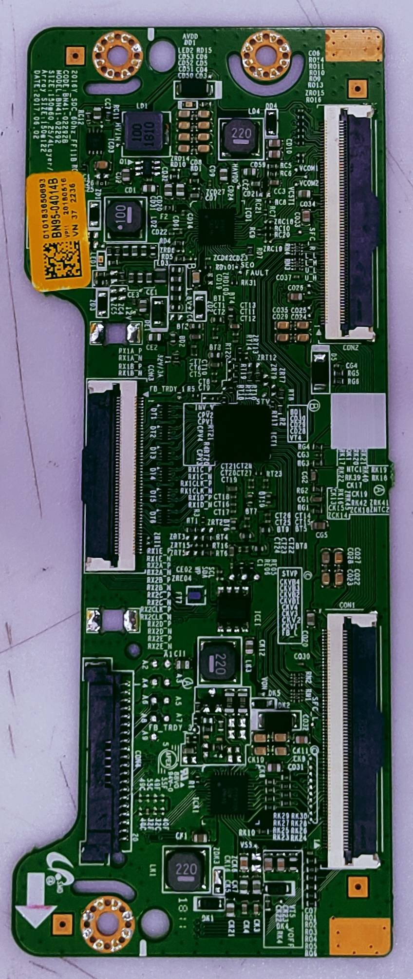 Samsung UA32M5570AULX T-con Board Part No.BN95-04014B image 6