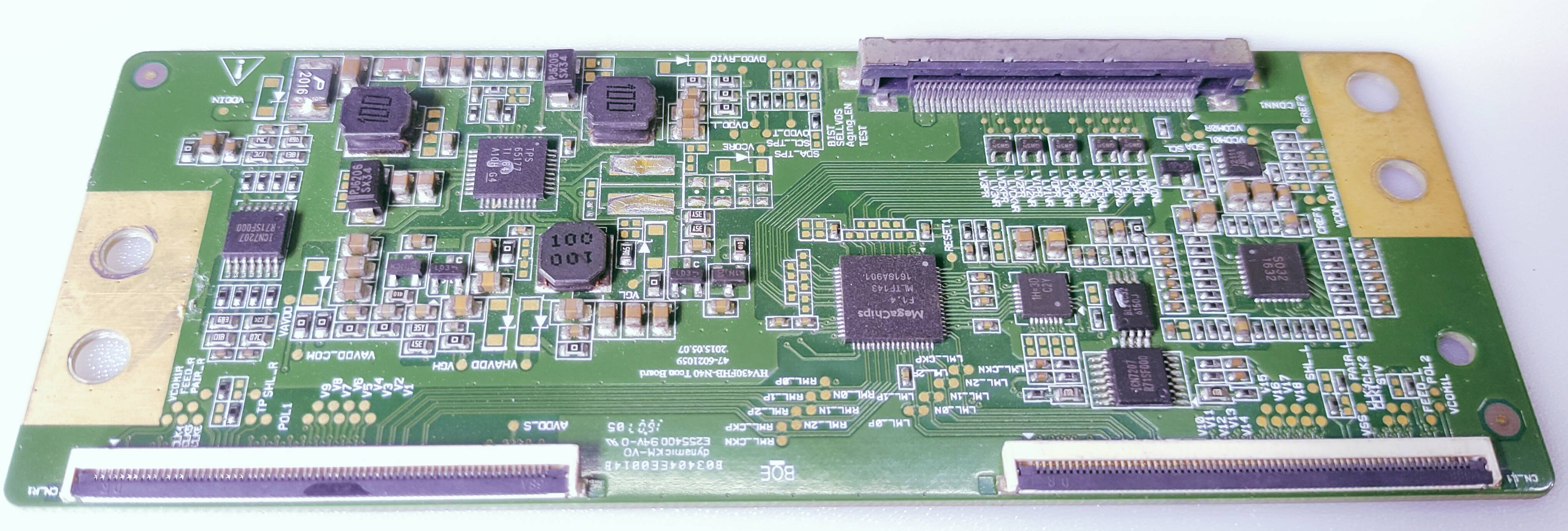 SAMSUNG UA43T4350 Fhd LED TV TCON PART NUMBER.B03404EE0014B image 2