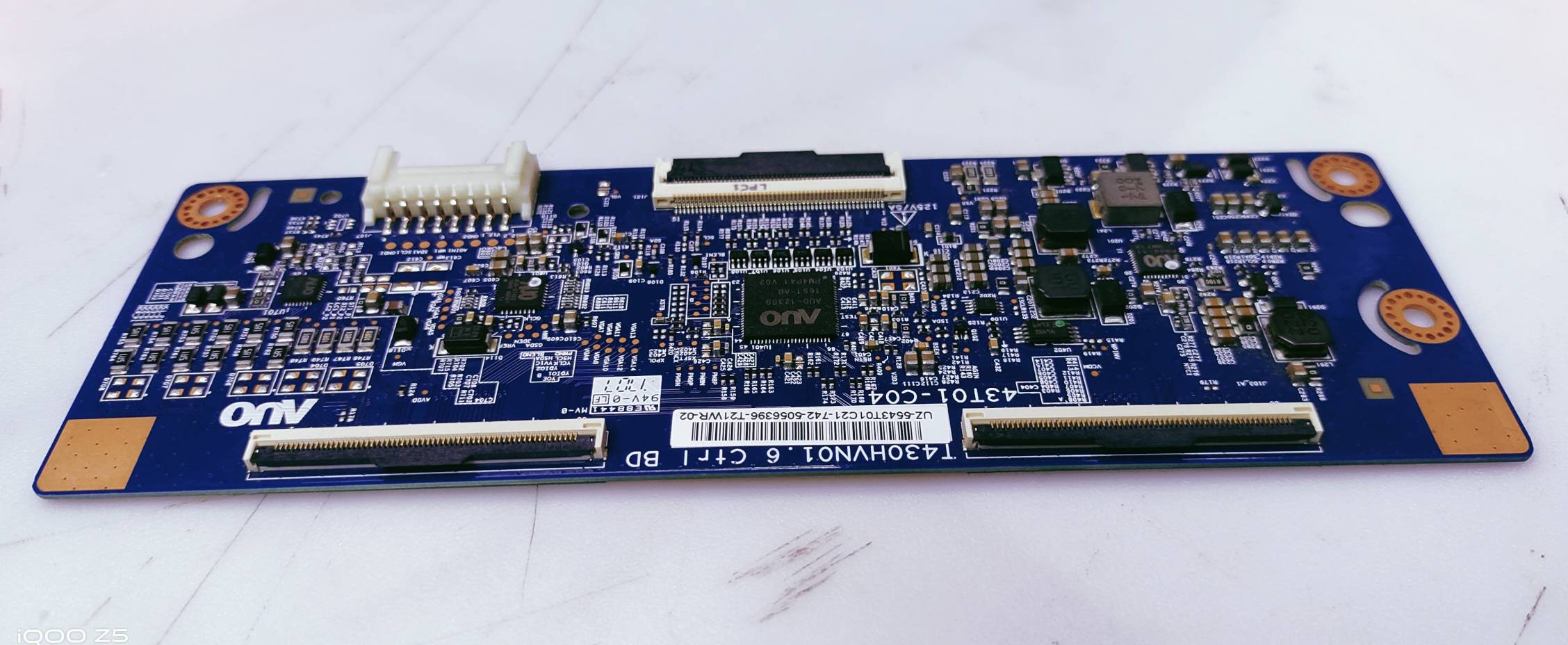 SAMSUNG UA43M5570 LED TV TCON PART N0. T43HVN01. 6 CTRL BD (UZ-5543T01C21 image 6