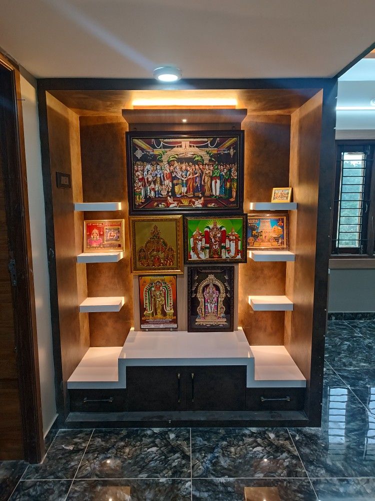 Space Saving Pooja Room Chennai image 5