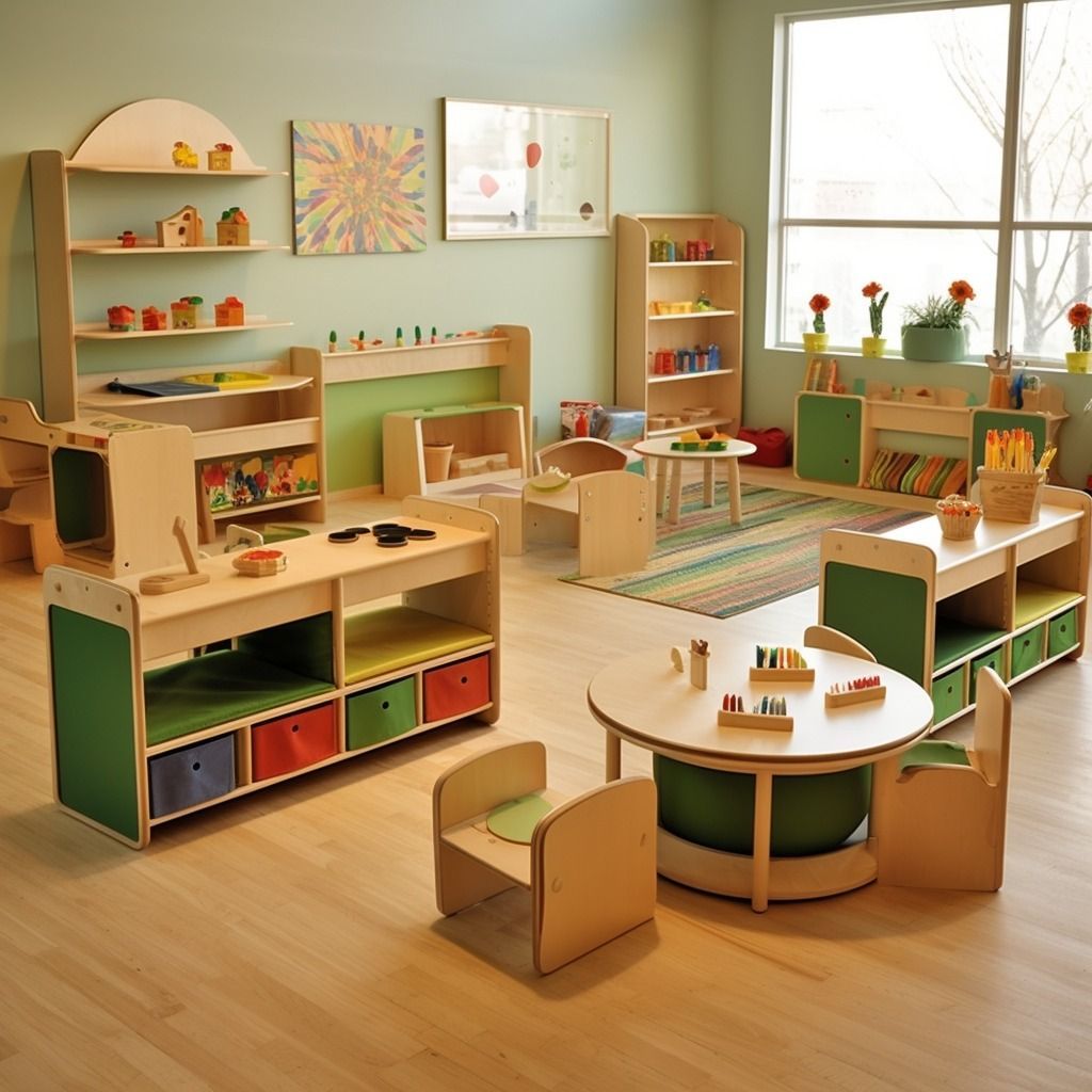 Premium and Budget Playschool Interior Solutions image 2