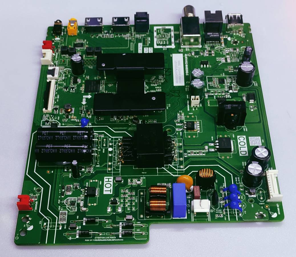 TCL 43S5200 LED TV NEW MOTHER BOARD PART NO. TPD.RT2841.PB776 RT41KT2 RTK2841 image 2