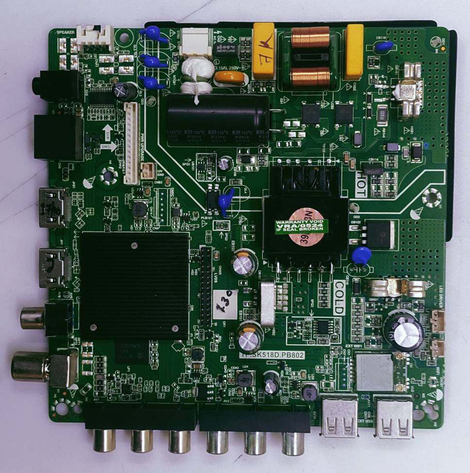 AMSTRAD AM43FHSA4D LED TV FHD MOTHER BOARD image 6