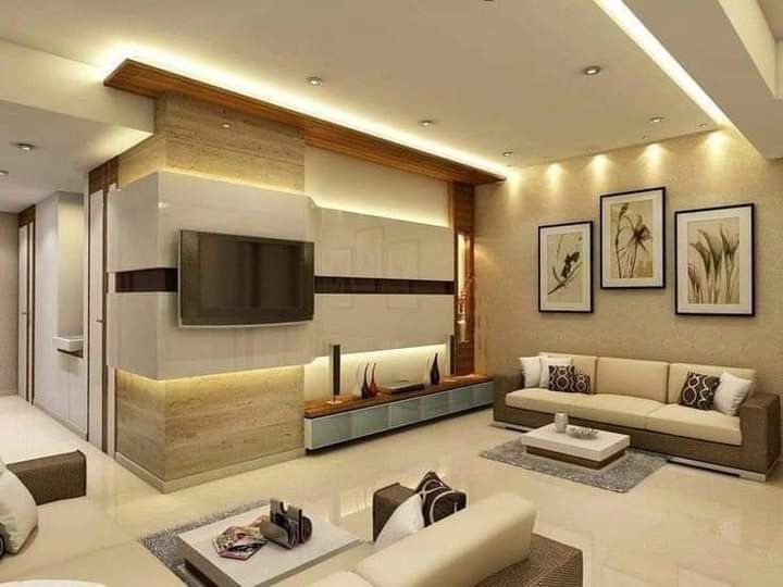Creative Living Room Interior Design Chennai Ideas image 4