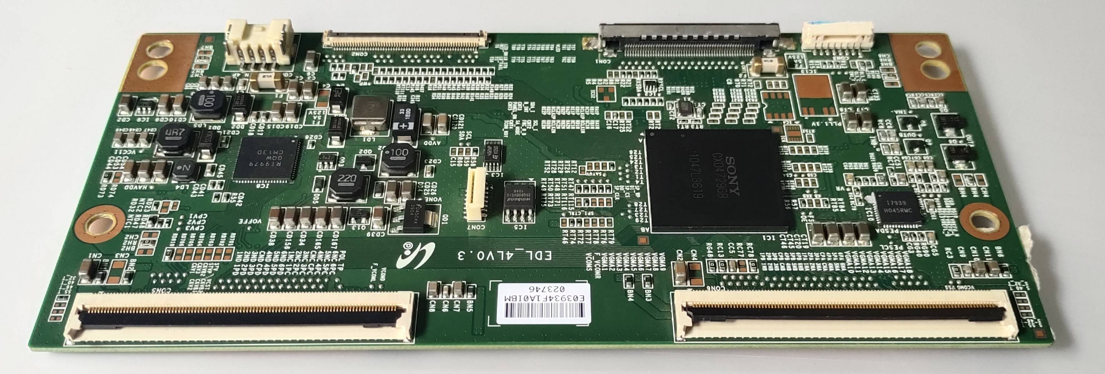 SONY 32EX700 LED TV TCON PART NUMBER.EDL_4LVO.3 image 4