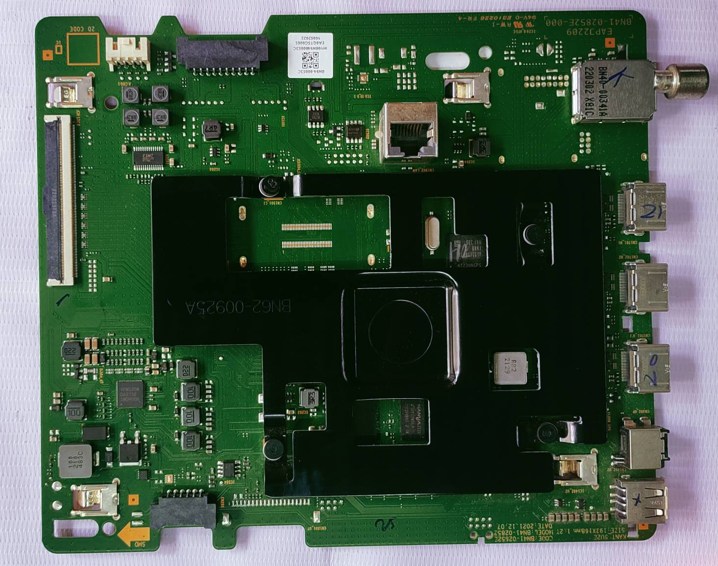 Samsung 4k  Android Main Board, Mother Board,#wb18 image 4