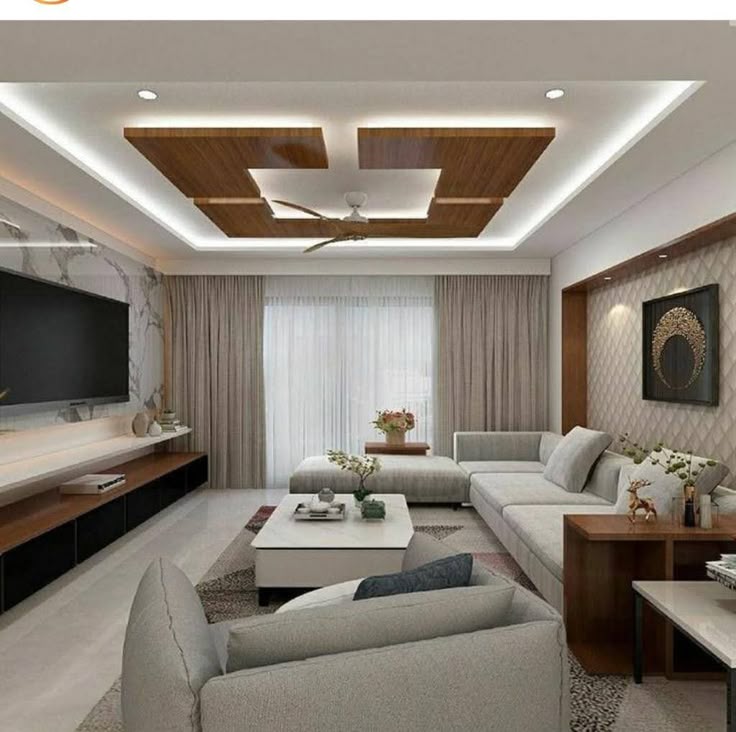 Modern False Ceiling Patterns image 3