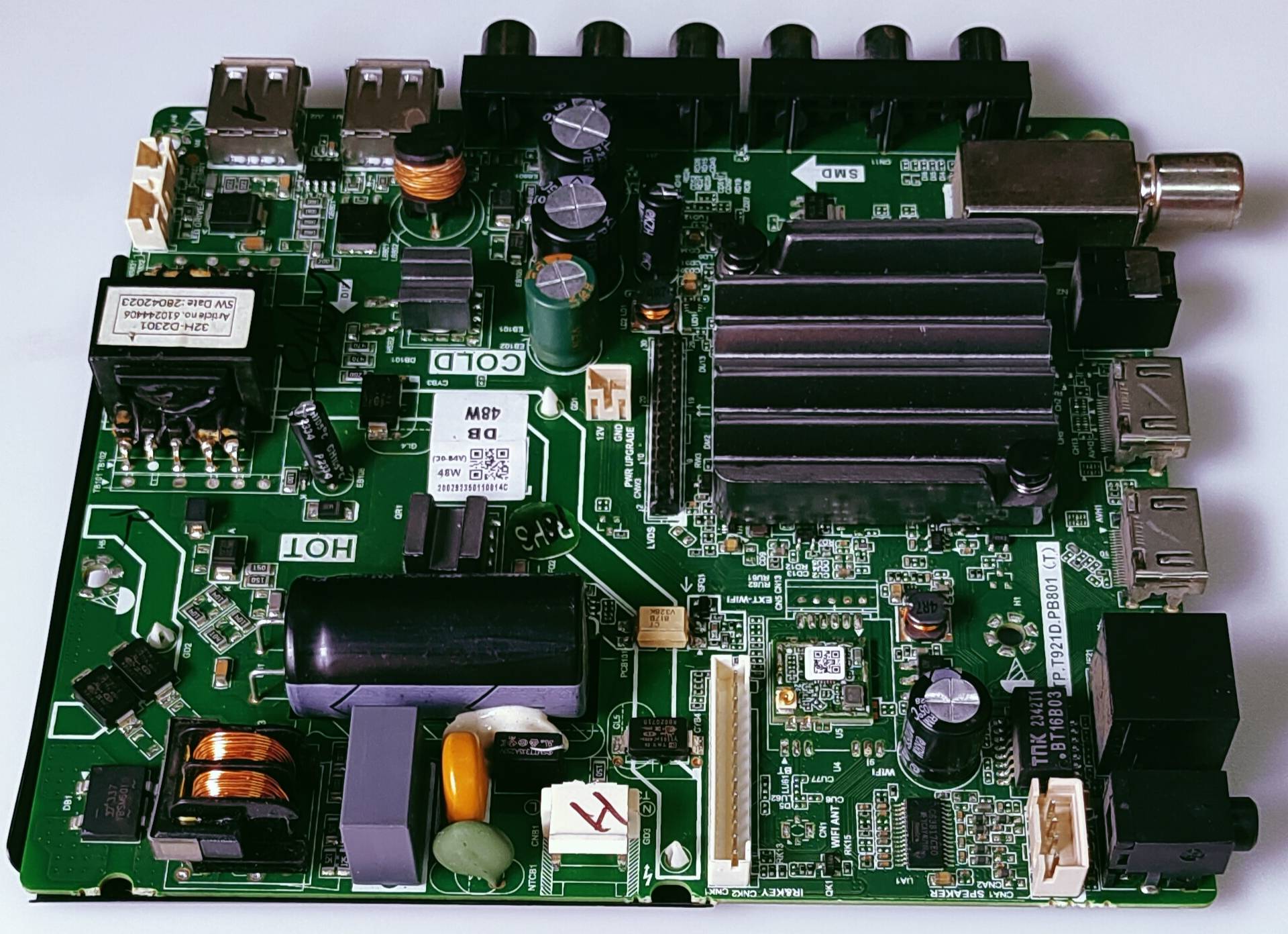 BPL 32H-D2301 ANDROID LED TV MOTHER BOARD image 5