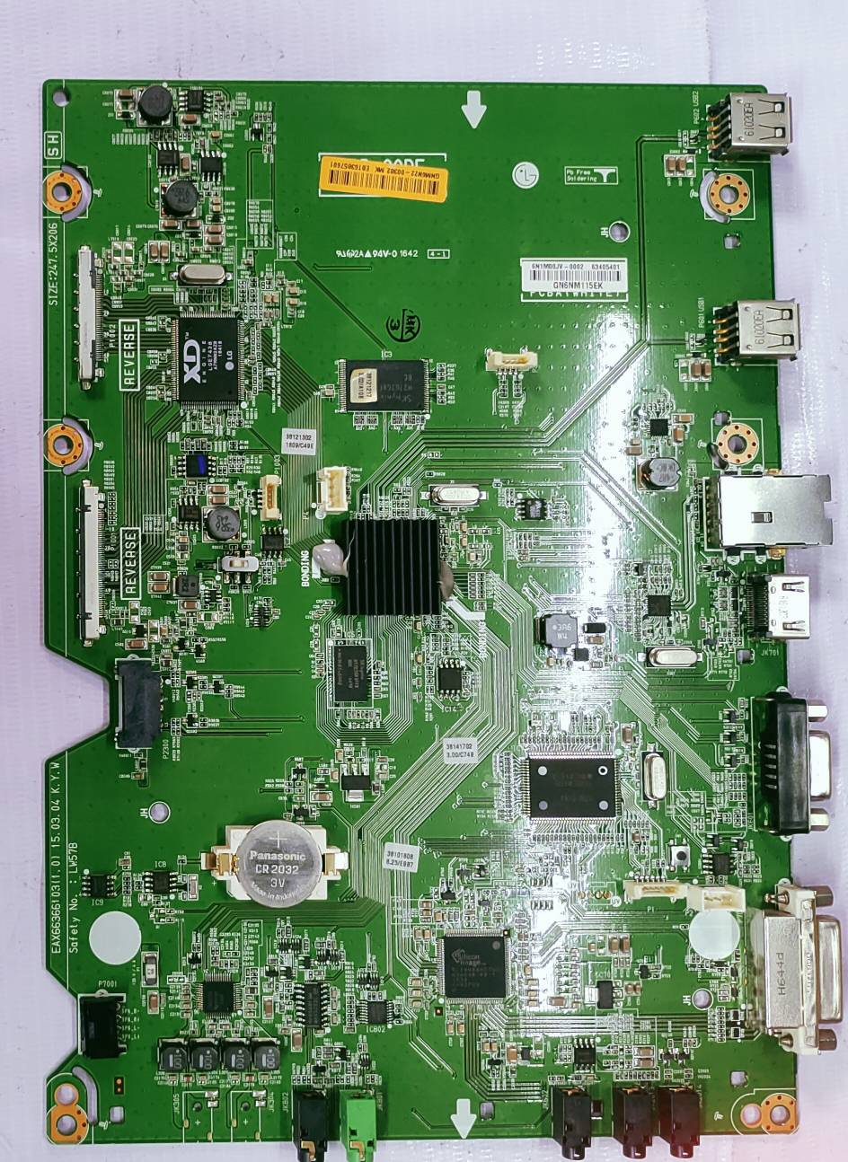 LG 4k SMART 65SE3KB-B MOTHER BOARD #wb 38  image 4