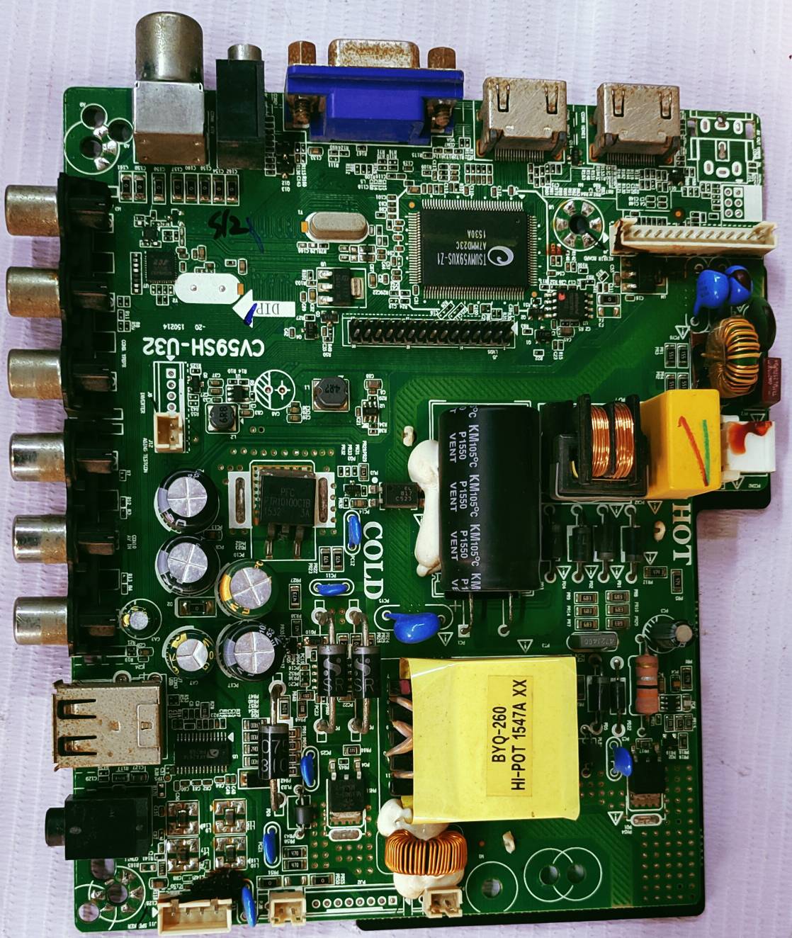 LOCAL BOARD CV59SH-032U MAIN BOARD, Mother Board #wb22 image 3