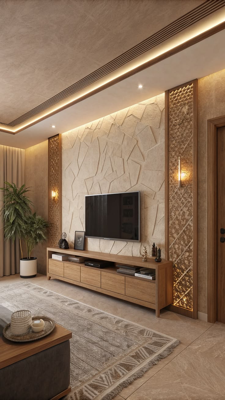 3D Wall Panel Interior Design Chennai image 3