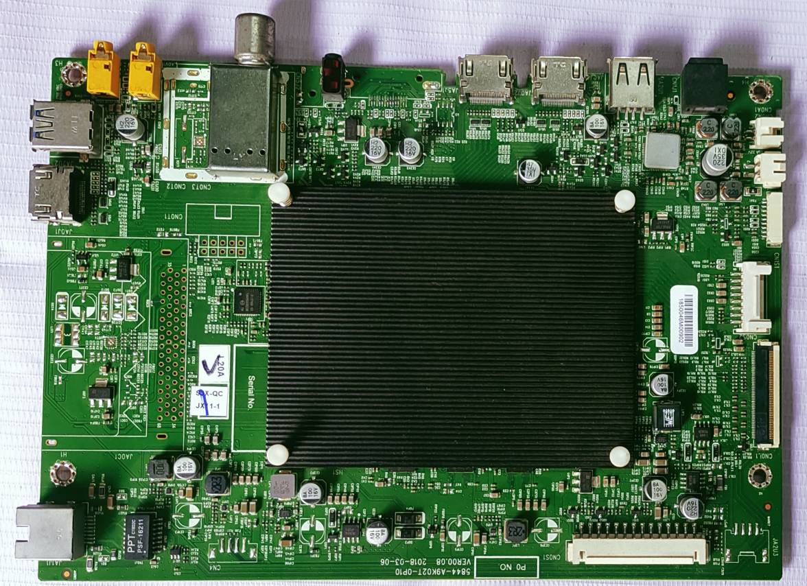 VU 4K Android Main Board, Mother Board, #wb25 image 4