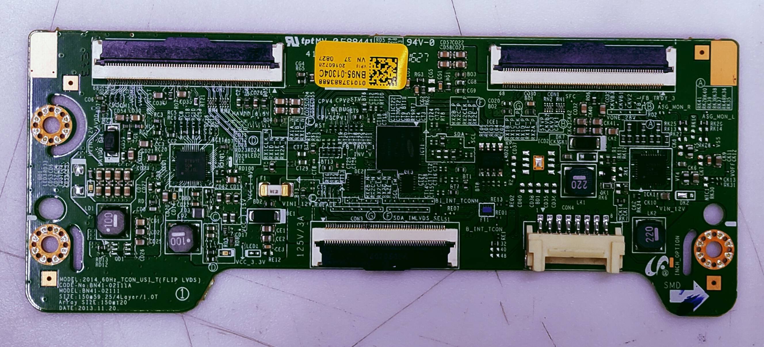 Samsung UM32K5570AU T-con Part No.BN95-01304C image 2