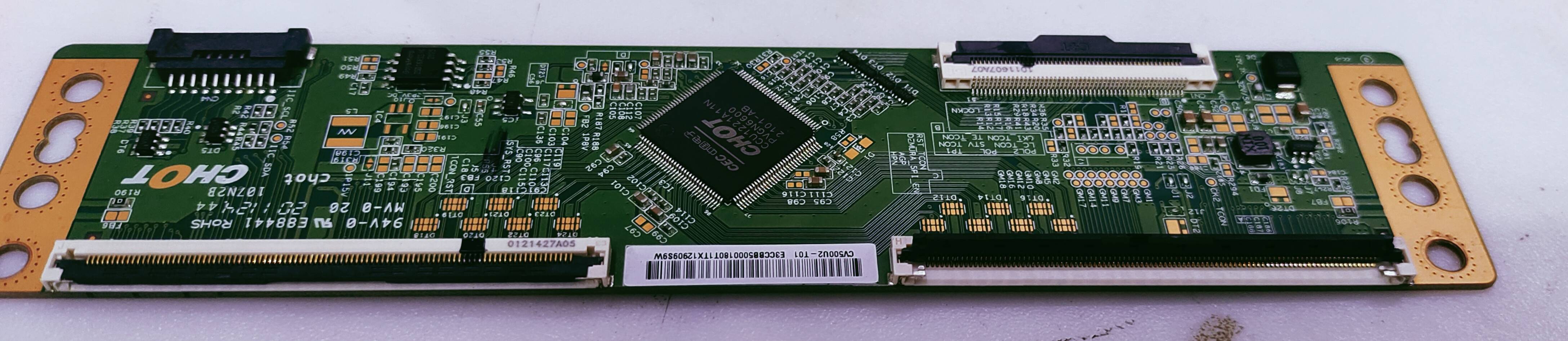 REDMI-L50M6-RA LED TV 4K TCON PART NUMBER CV500U2-T01 image 4