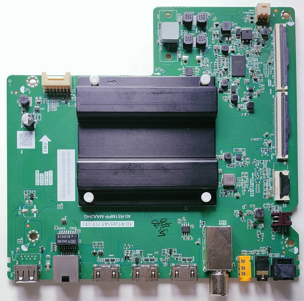 TCL/Iffalcon IFF55U64 Google LED TV New Motherboard, Main Board, Main PCB (TD.RT2851AT.777 (T)) image 3