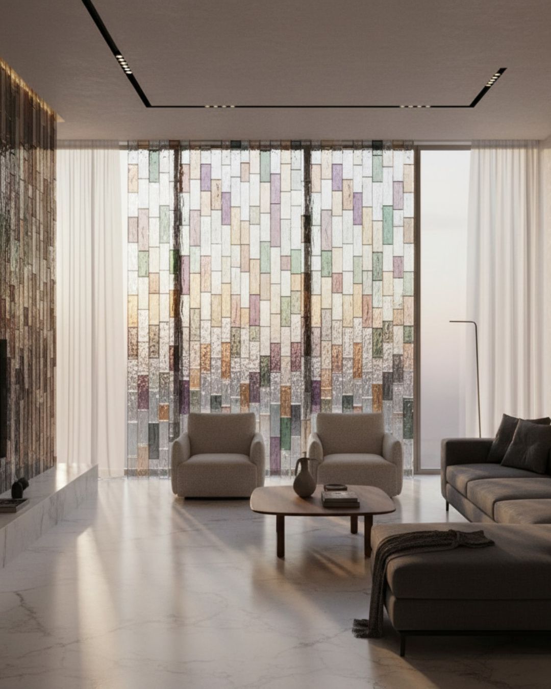 Frosted Glass Partitions for Privacy & Style image 4