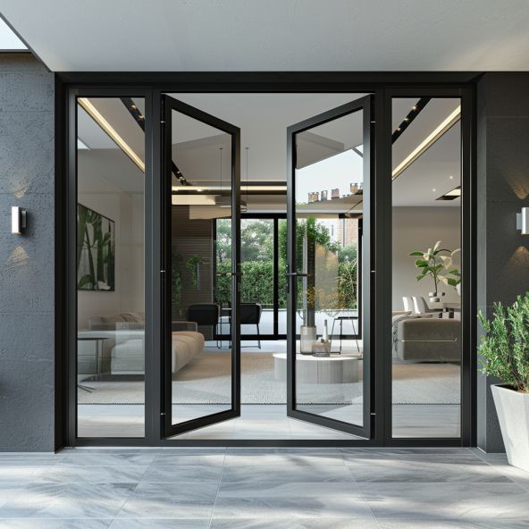 Modular Aluminium Partition Works for Commercial Spaces image 5