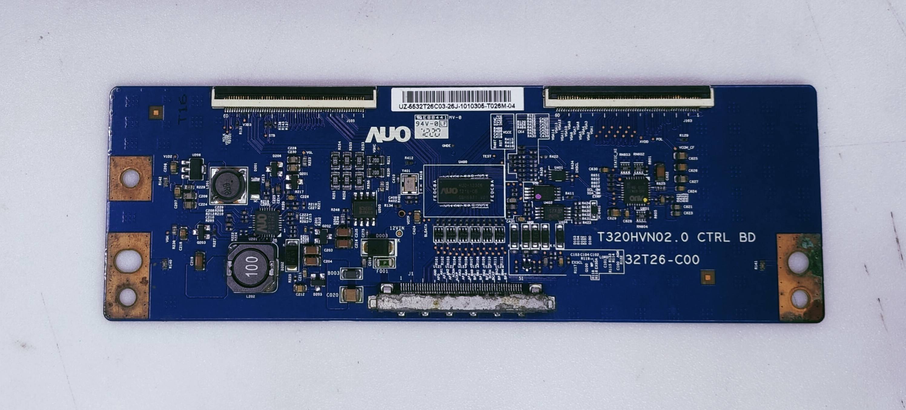 AUO T320HVN02. 0 CTRL BD LED TV FHD TCON PART NO. UZ-5532T26C03 (32T26-C00 image 2